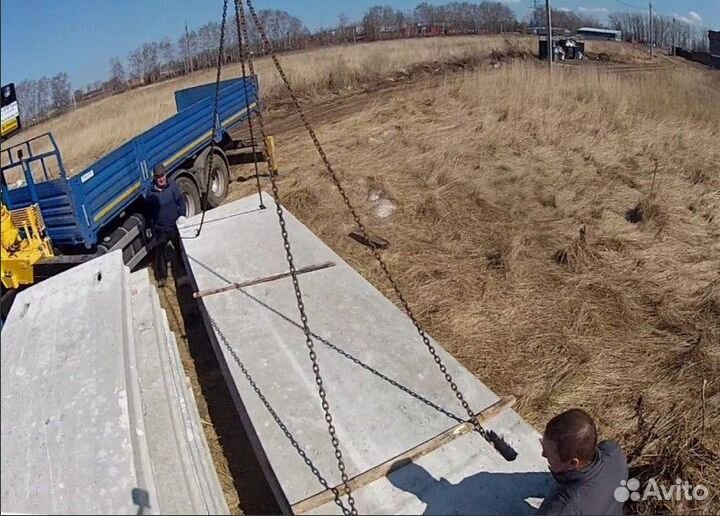 Плиты перекрытия по чертежам застройщика - новые