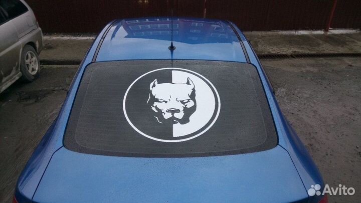 Пленка на заднее стекло, наклейка