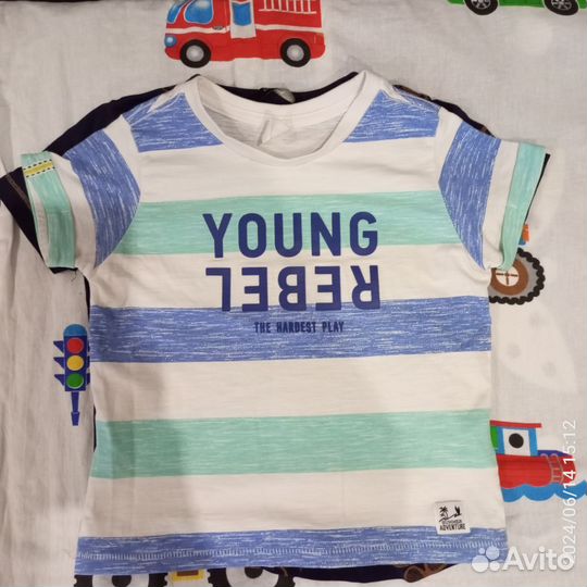 Футболки на мальчика 104