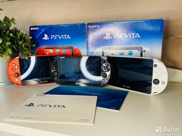 PS Vita Slim White Red 256gb Vita Fat 128 gb