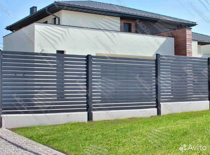 Забор Ранчо горизонтальный