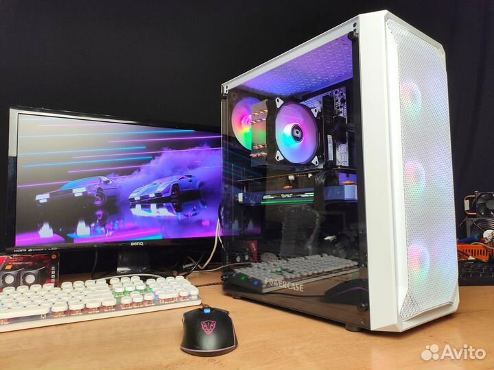 Игровой компьютер I7 4770/16GB/RX 570/580/GTX 1060