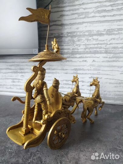 Кришна Будда арт статуэтка индия Шива латунь декор