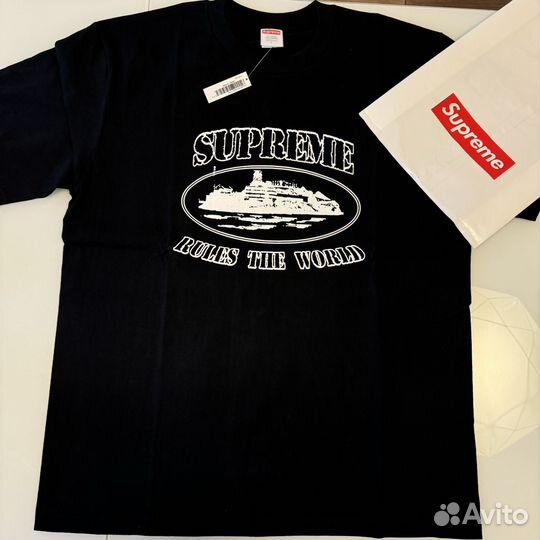 Футболка supreme x corteiz Оригинал