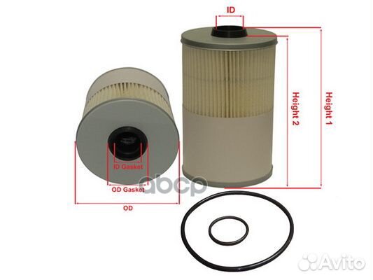 Фильтр топливный элемент SF71010 Sakura