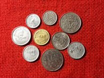 Монеты /Непала 9штук. XX век/ набор VF