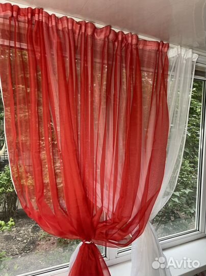 Тюль арка на кухню