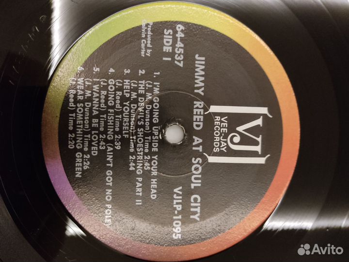 Jimmy reed soul sity lp.Виниловая пластинка