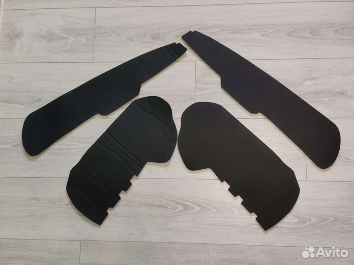 Вставки в дверные карты форд фокус 2 (рестайлинг)