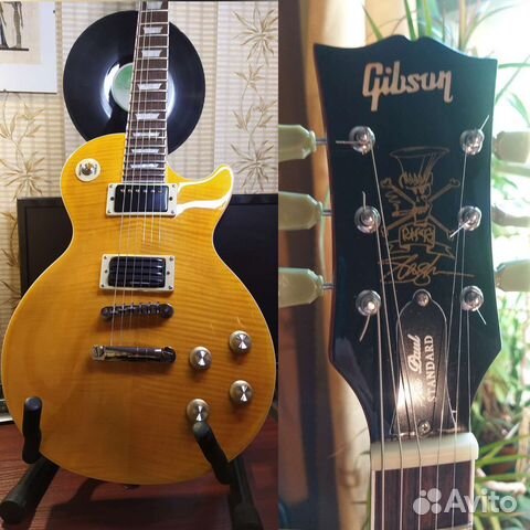 Gibson LP slash (лады sintoms 4.3) купить в Москве | Хобби и отдых | Авито