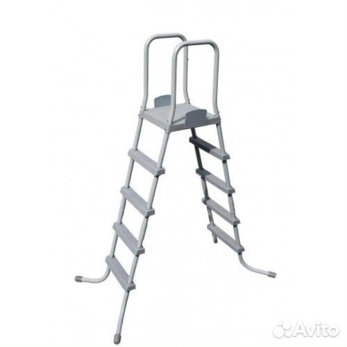 Каркасный бассейн Bestway 427х132 см + лестница (5