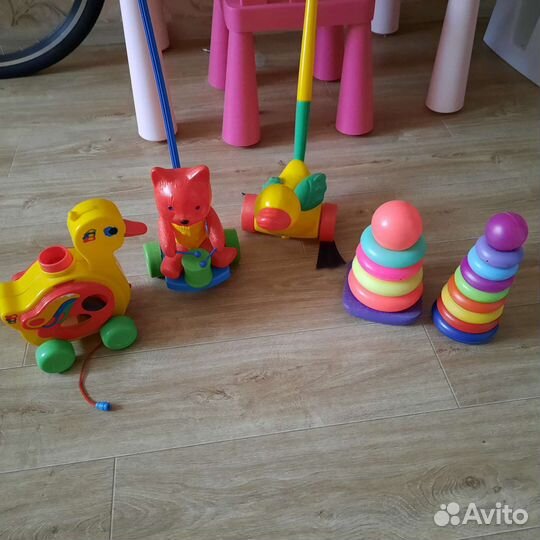 Развивающие игрушки для малышей, пакетом