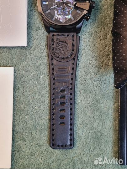 Часы Оригинальные чёрные diesel DZ4582 с ремешком