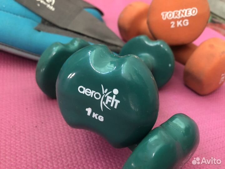 Гантели Утяжелители 1кг 2кг