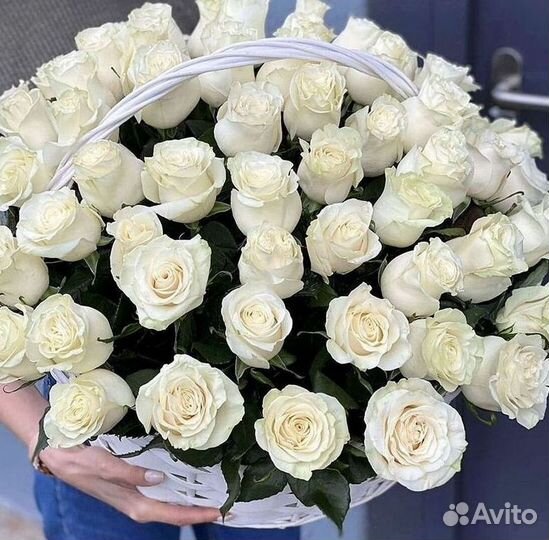 Розы высокие Доставка цветов