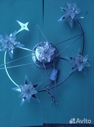 Люстра потолочная на запчасти