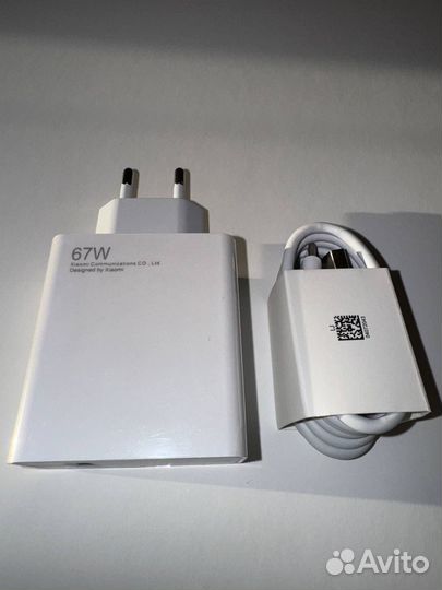 Быстрая зарядка xiaomi 67W