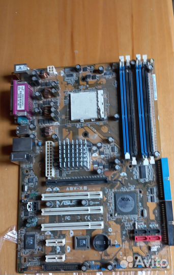 Материнские платы нерабочие Asus ABV XE