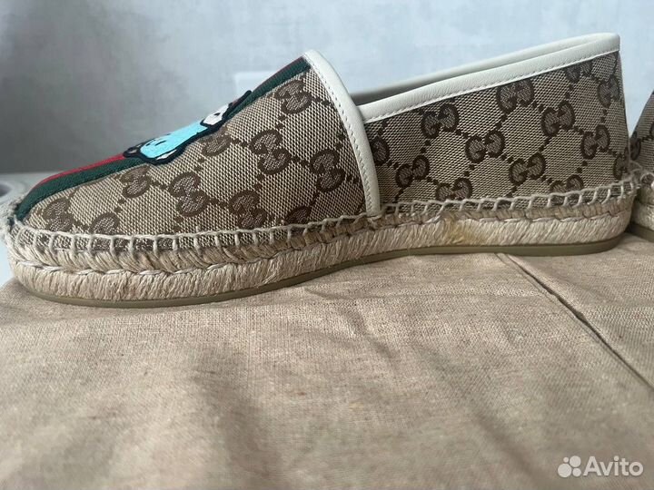 Эспадрильи Gucci оригинал 6,5US 41