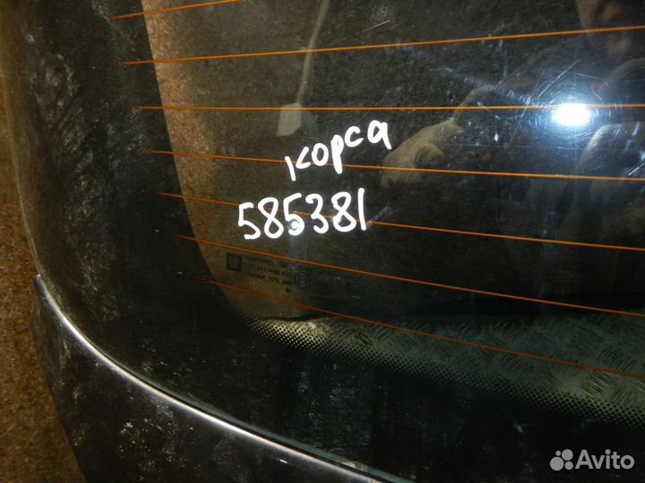 Дверь багажника Opel Corsa D