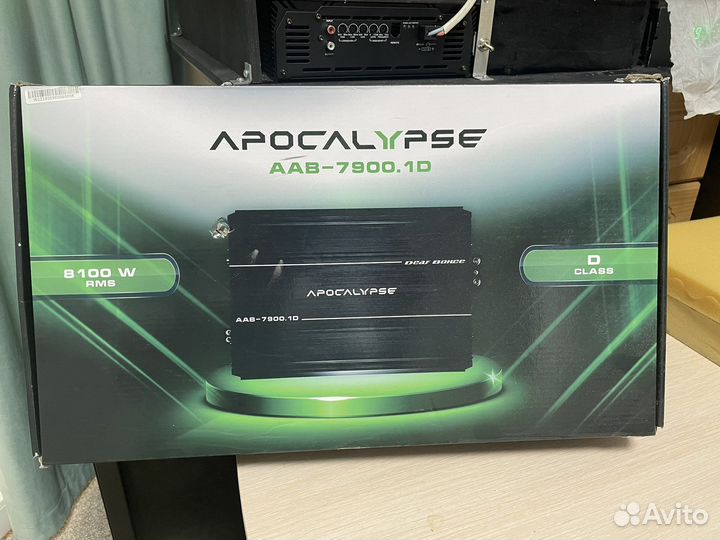 Сабвуфер моноблок apocalypse