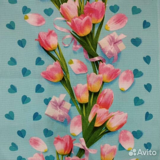 Полотенце Тюльпаны