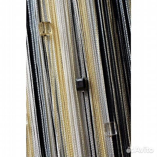 Шторы нитяные кисея бу