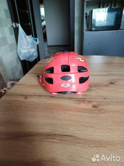 Шапка шлем для девочки размер 52-56 см