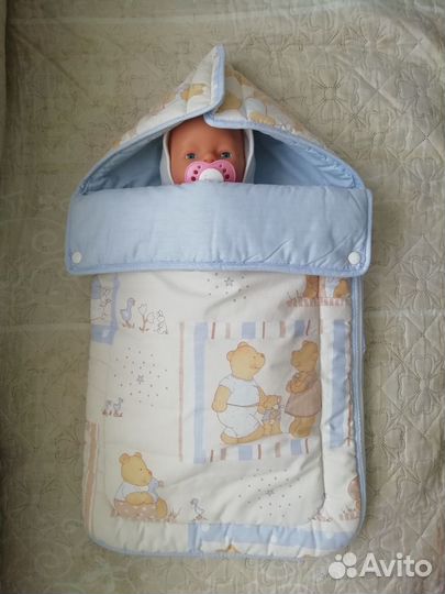 Конверт для новорожденных + сумка