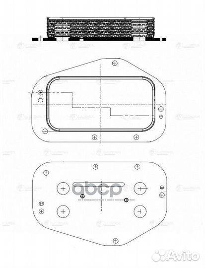 Радиатор масляный Chevrolet Cruze (09)
