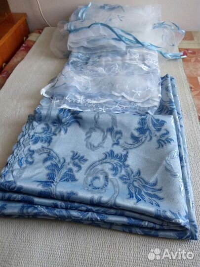 Комплект на кухонное окно - шторы