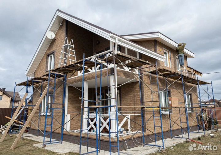 Обшивка домов сайдингом и панелями утепление