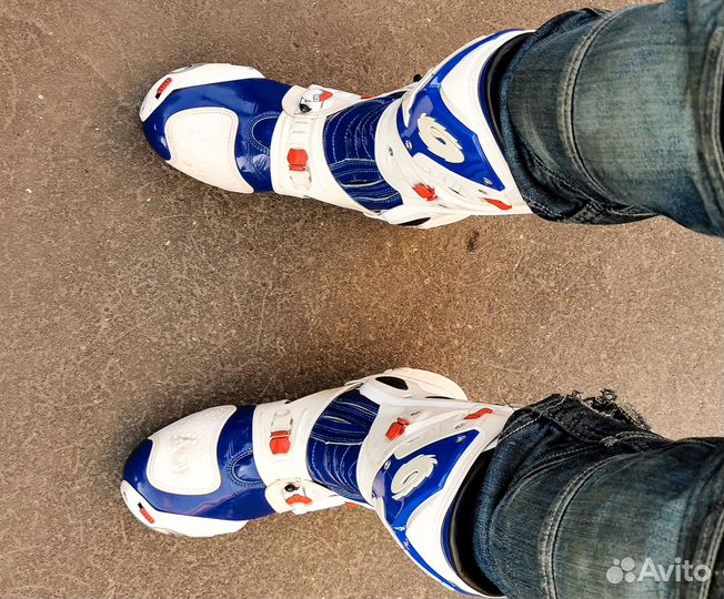 Мотоботы Sidi Vortice Air Белые 44(43)