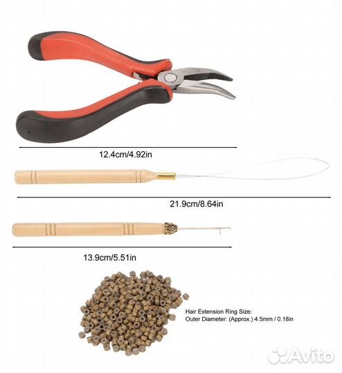 Набор для наращивания волос