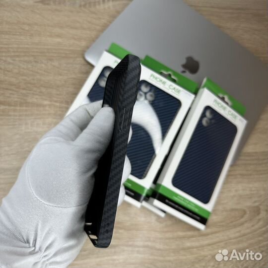 Карбоновые чехлы iPhone 11/12/13/13Pro/Max