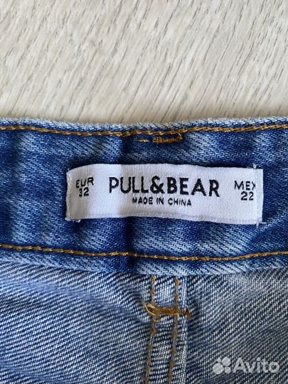 Джинсовые шорты pull&bear 32 размер