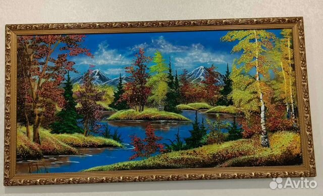 Картина из натурального камня