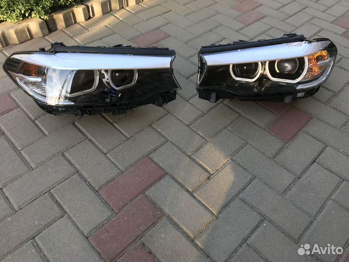 Фары BMW 5 G30 LED дорестайлинг