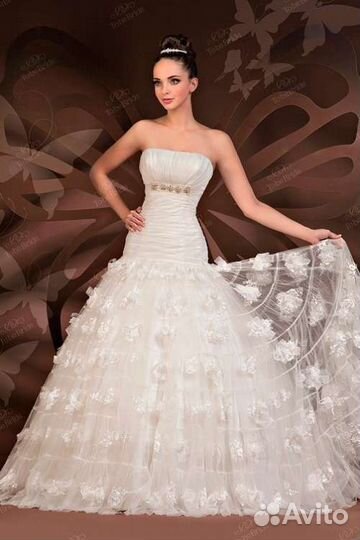 Платье свадебное to be bride размер 44, 46