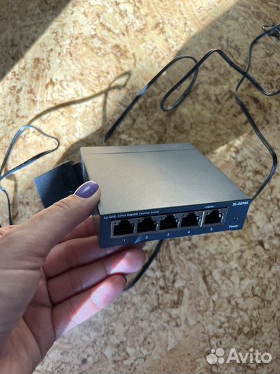 Коммутатор tp link tl-sg105