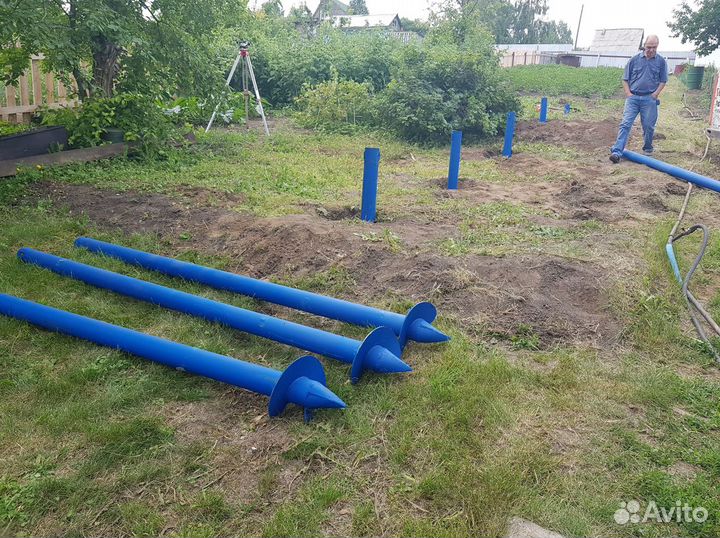 Винтовые сваи