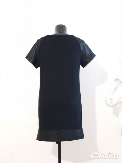 Новое чёрное платье из твида Liu-Jo