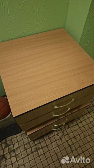 Тумба выкатная бу от двухярусной кровати Приют -2