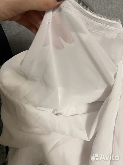 Отрез ткани шифон