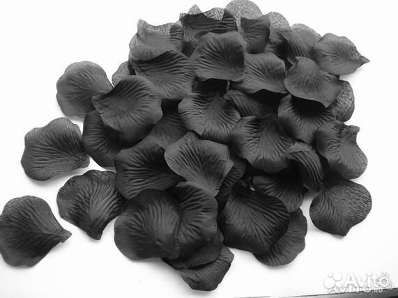 Лепестки роз из шелковой ткани, 70 штук