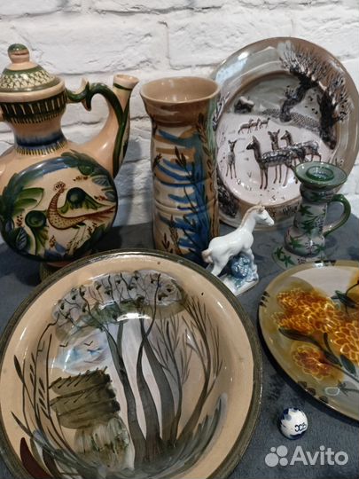 Старая гжель из СССР