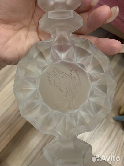 Подсвечник матовое стекло