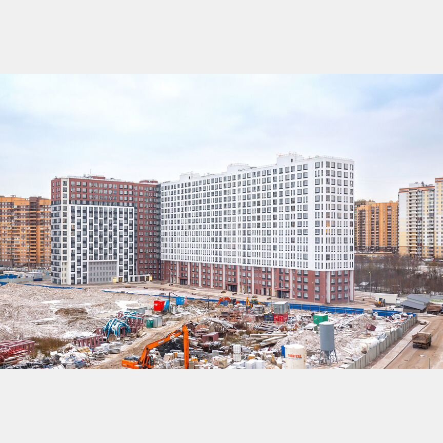 2-к. квартира, 51,6 м², 12/17 эт.
