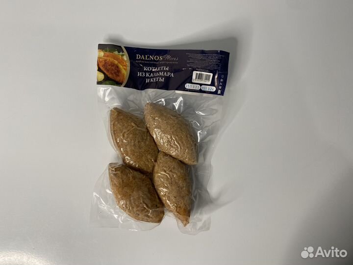 Котлеты из Кальмара и Кеты
