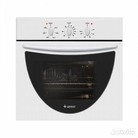 Духовка электрическая духовой шкаф белый